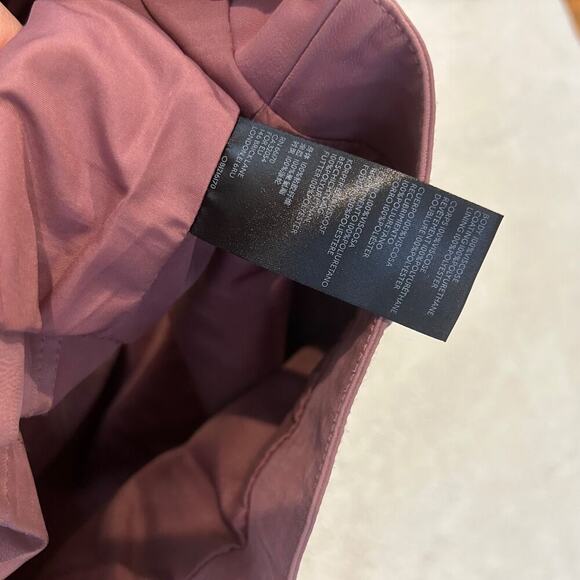 Free People Mini Skirt Faux Leather Mauve Pink Back Zipper Rave Sz 0‎ - Picture 5 of 6